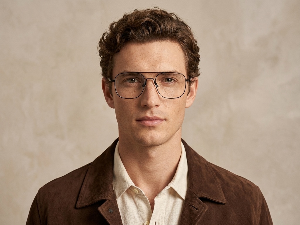 BS2012-3169_Black_Aviator_Metal_Glasses-tryon_male