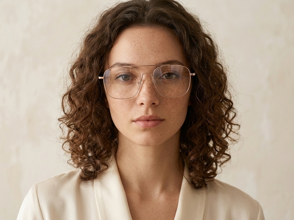 BS2012-3170_Golden_Aviator_Metal_Glasses-tryon_female