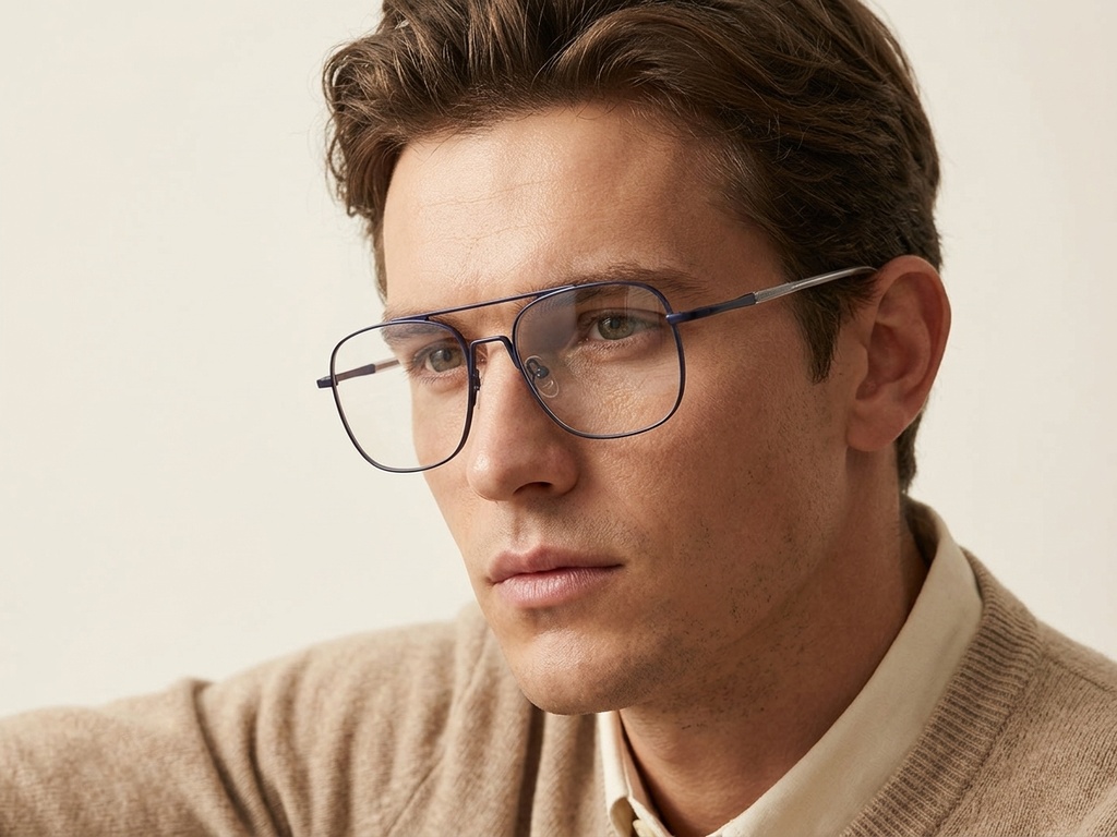BS2012-3172_Blue_Aviator_Metal_Glasses-tryon_male