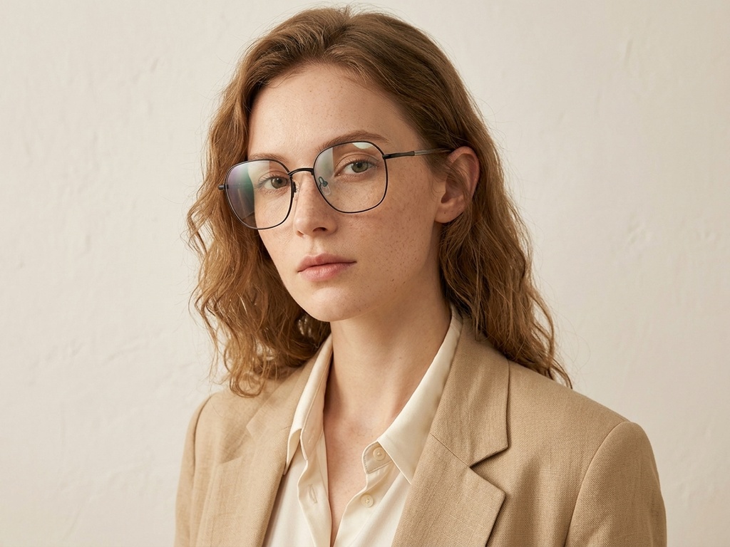 BS2012-3173_Black_Oval_Metal_Glasses-tryon_female