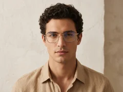 BS2012-3174_Golden_Oval_Metal_Glasses-tryon_male