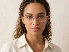 BS2012-3177_Black_Semi-rimless_Metal_Glasses-tryon_female