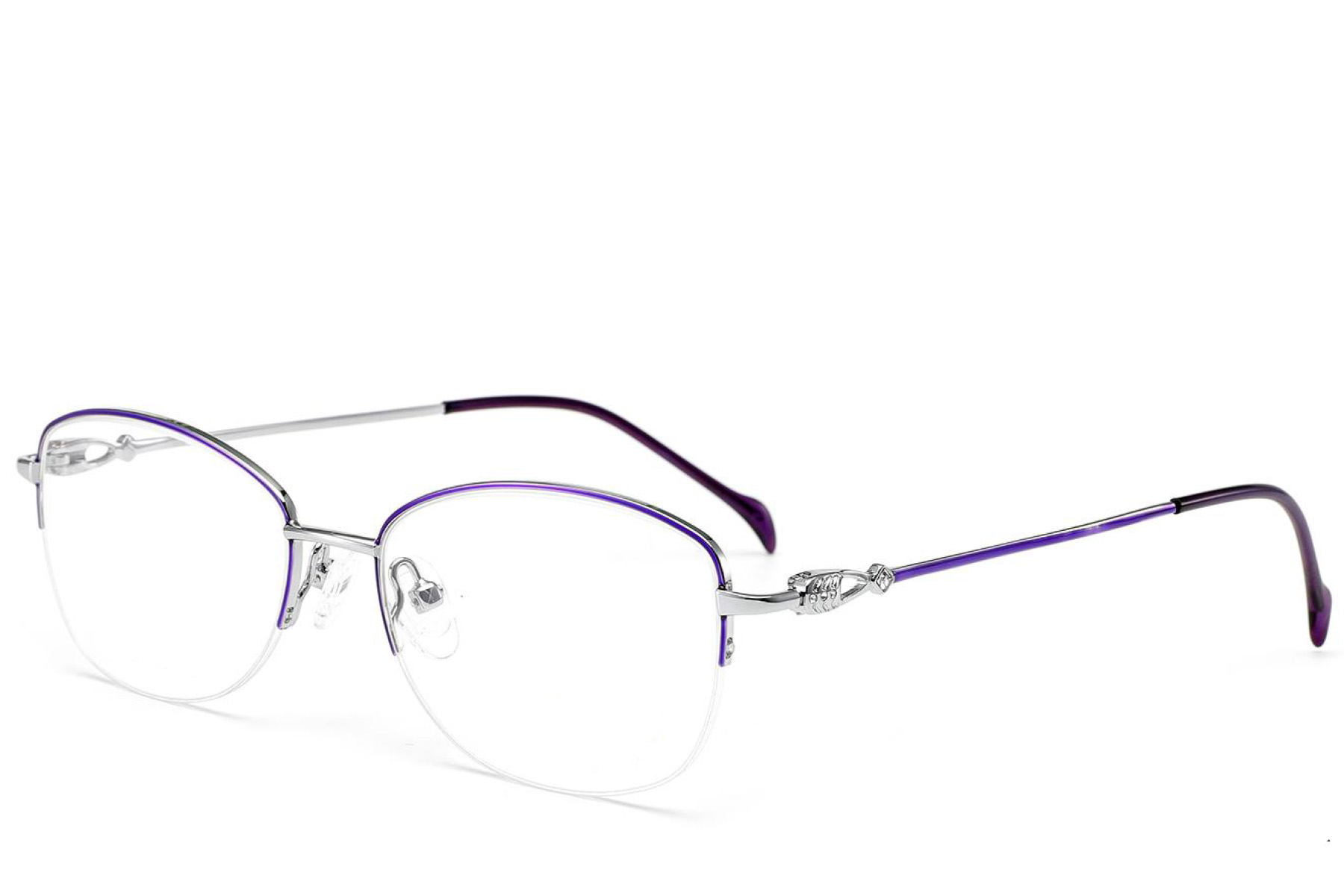BS2012-3179_Purple_Semi-rimless_Metal_Glasses_corner