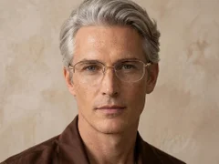 BS2012-3181_Brown_Semi-rimless_Metal_Glasses-tryon_male