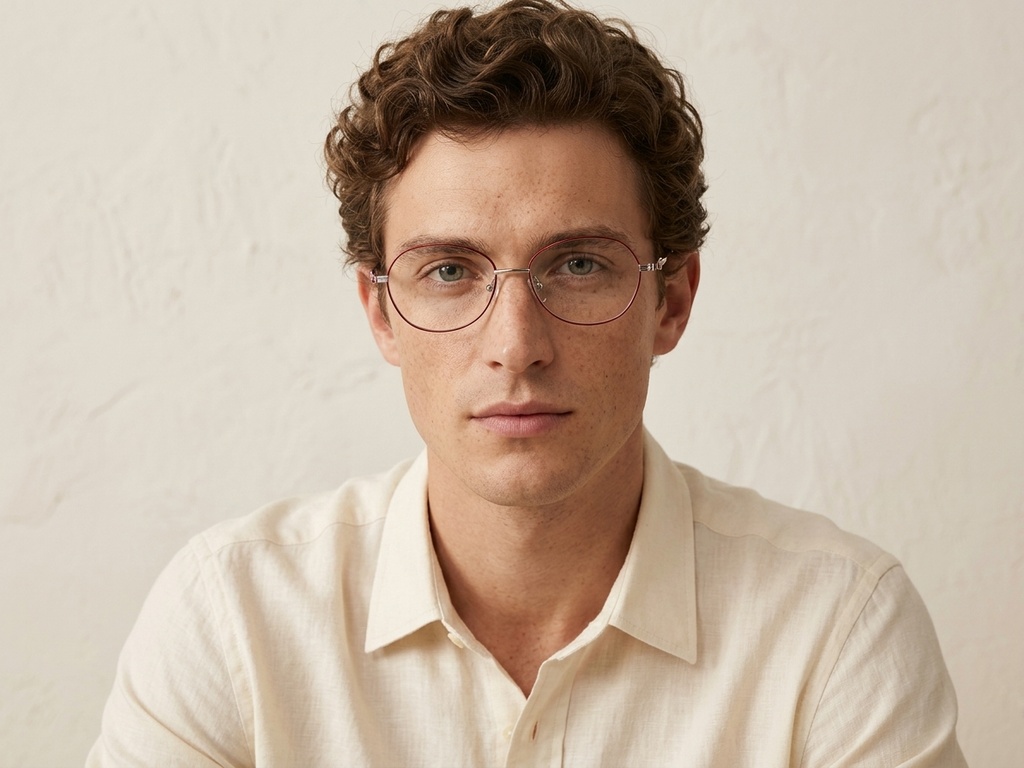 BS2012-3185_Red_Oval_Metal_Glasses-tryon_male