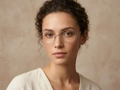 BS2012-3186_Golden_Oval_Metal_Glasses-tryon_female