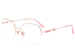 BS2012-3196_Pink_Semi-rimless_Metal_Glasses_corner