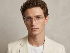 BS2012-3199_Pink_Semi-rimless_Metal_Glasses-tryon_male