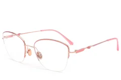 BS2012-3202_Pink_Semi-rimless_Metal_Glasses_corner