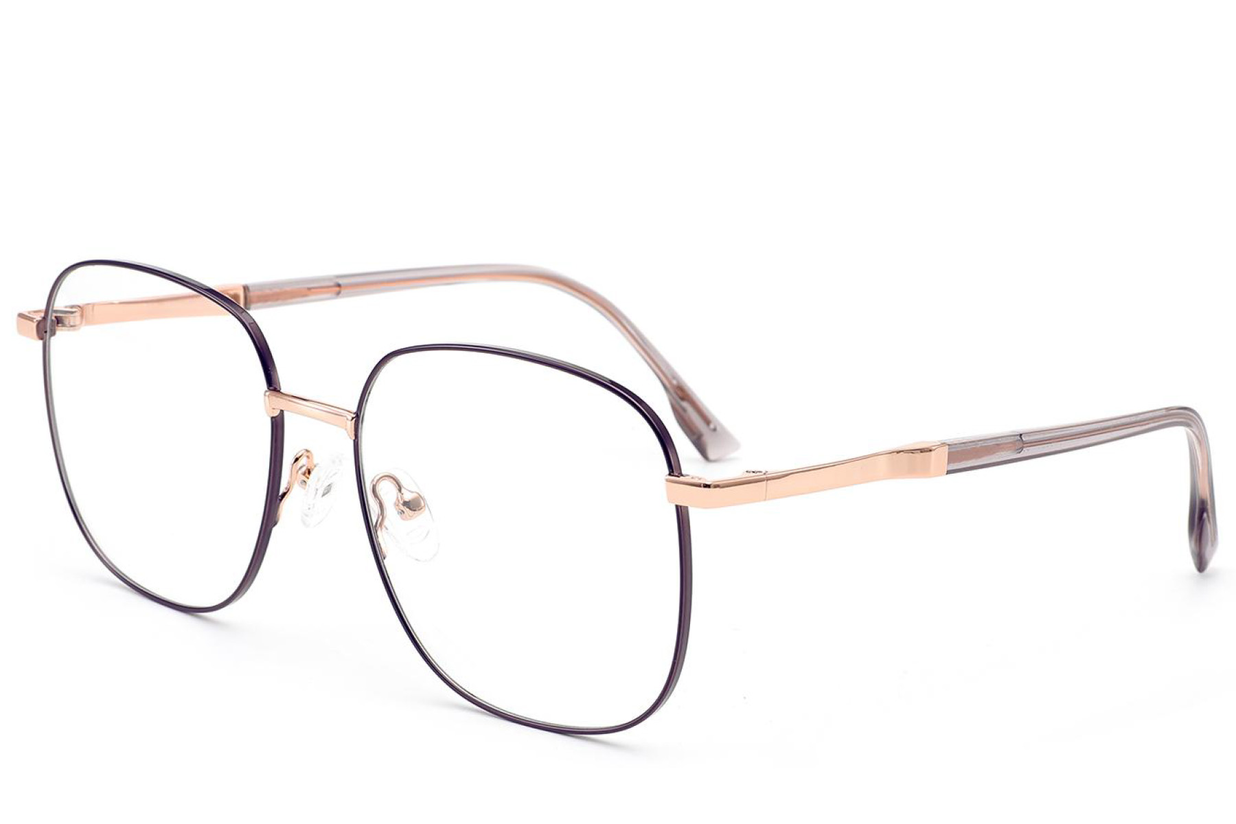 BS2012-3204_Brown_Rectangular_Metal_Glasses_corner