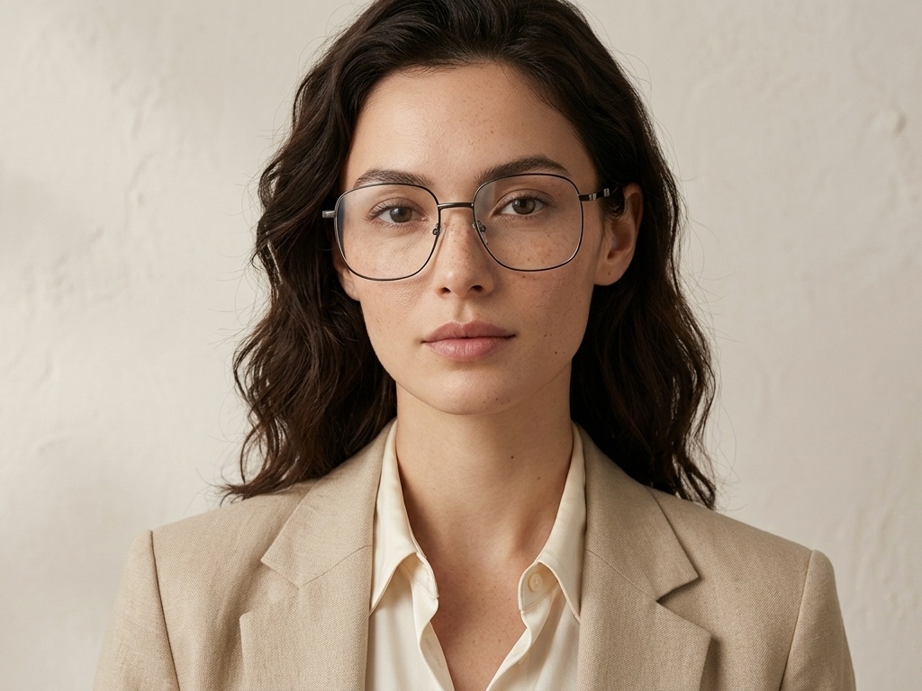 BS2012-3205_Grey_Rectangular_Metal_Glasses-tryon_female