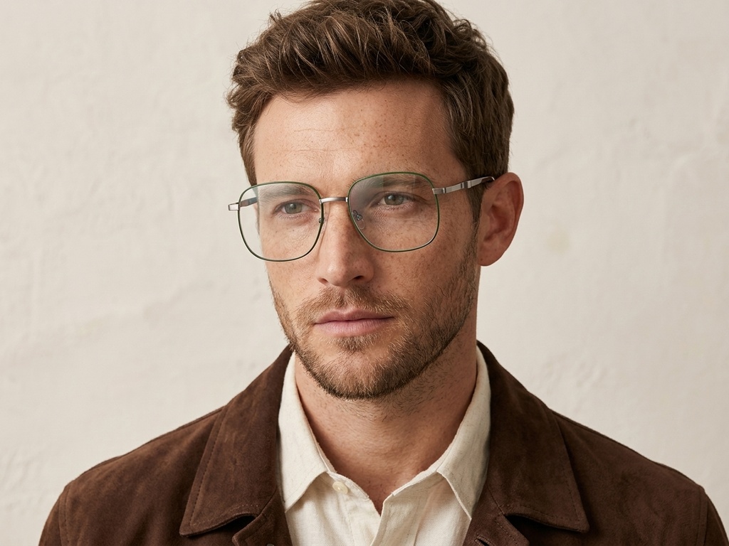 BS2012-3207_Green_Rectangular_Metal_Glasses-tryon_male