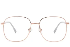 BS2012-3209_Pink_Rectangular_Metal_Glasses-front