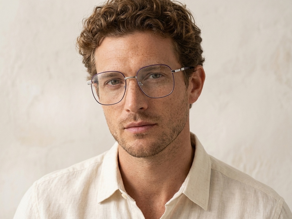 BS2012-3210_Purple_Rectangular_Metal_Glasses-tryon_male