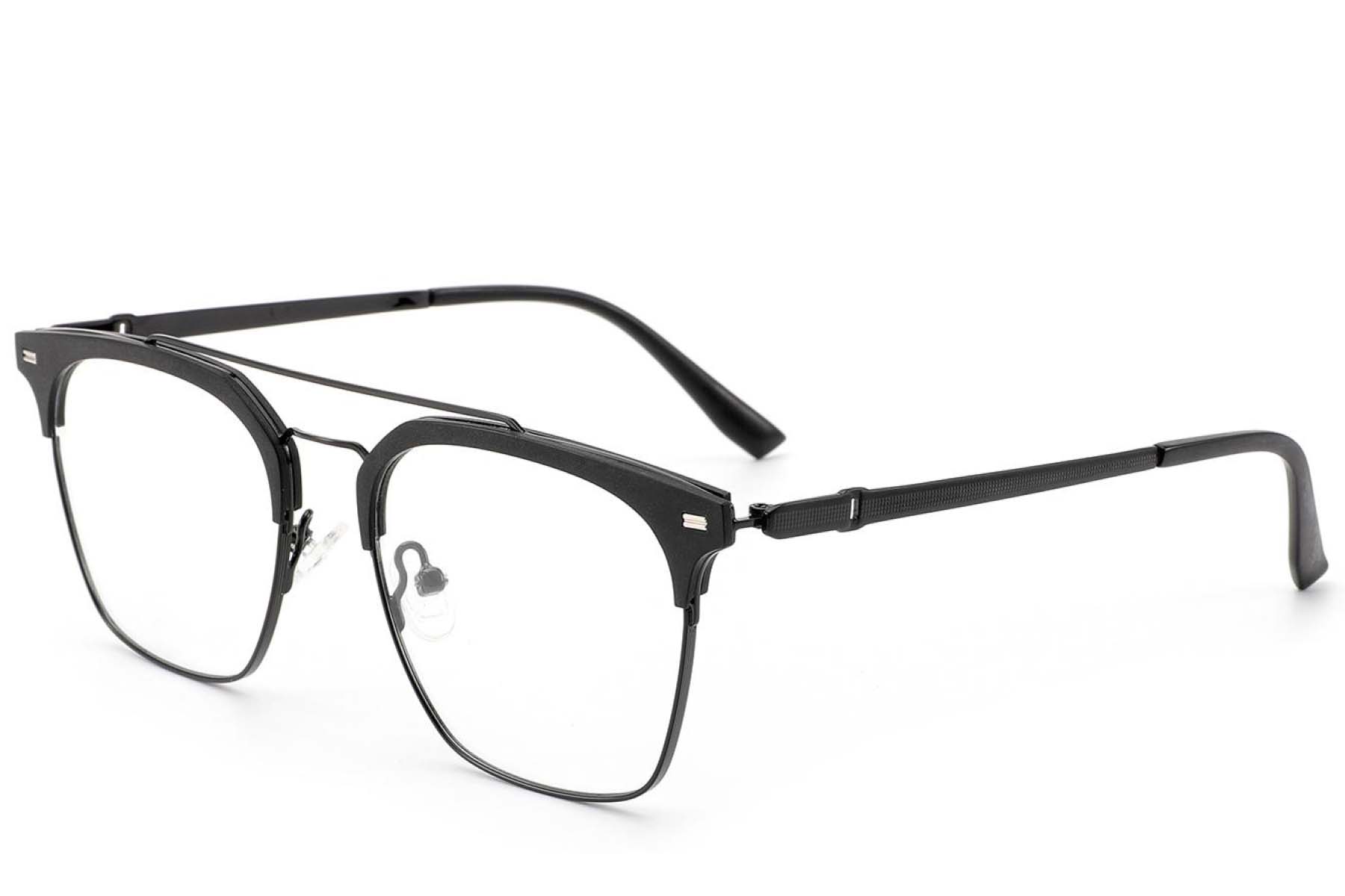 BS2012-3213_Black_Aviator_Metal_Glasses_corner