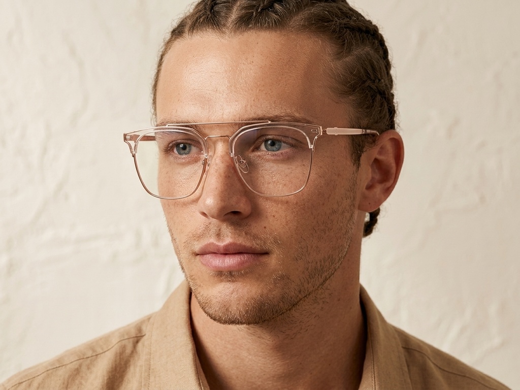 BS2012-3217_Pink_Aviator_Metal_Glasses-tryon_male
