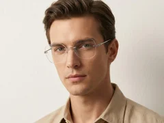 BS2012-3228_Silver_Invisible_Metal_Glasses-tryon_male