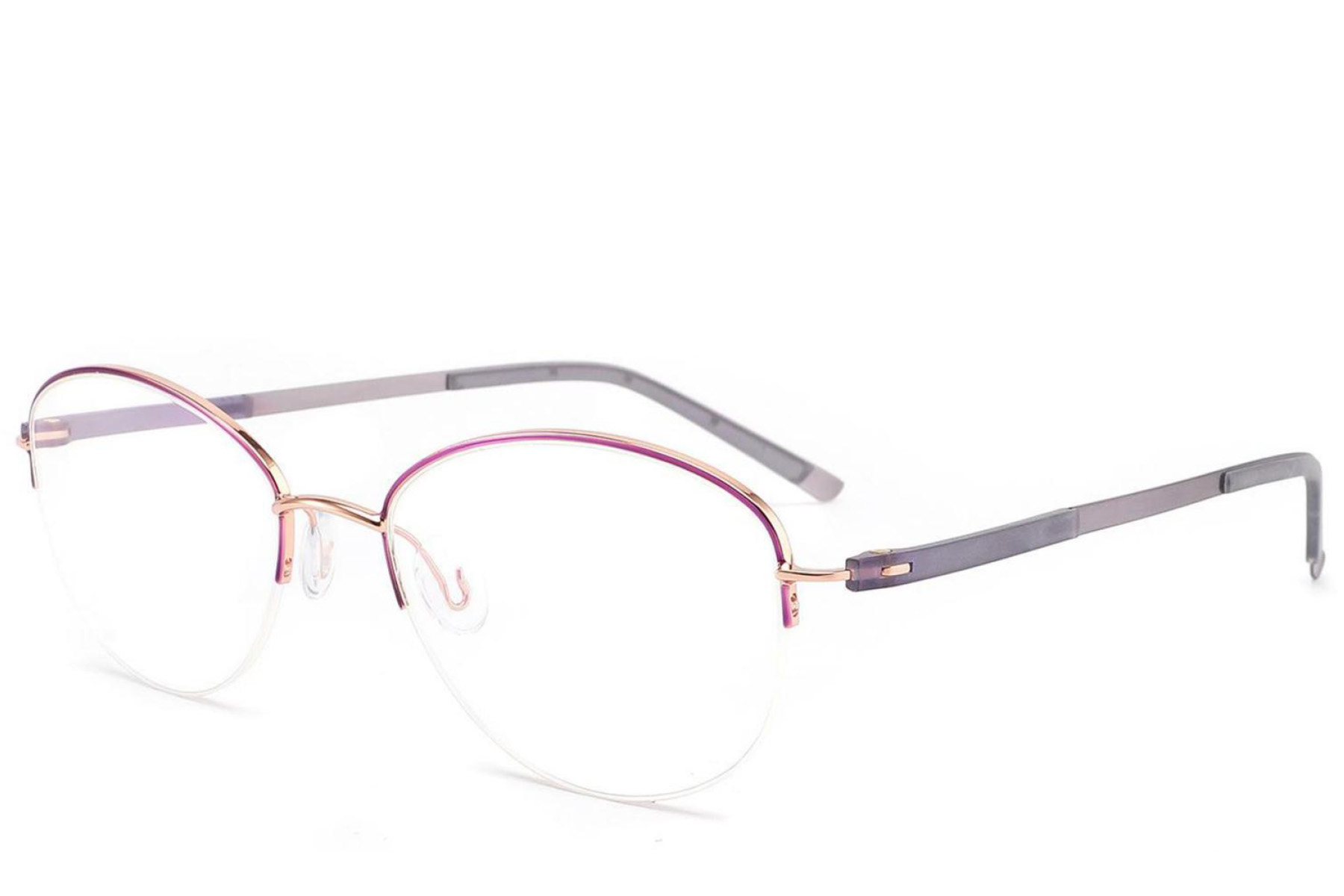 BS2012-3235_Purple_Semi-rimless_Metal_Glasses_corner