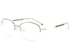 BS2012-3236_Green_Semi-rimless_Metal_Glasses_corner