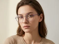 BS2012-3240_Purple_Geometric_Metal_Glasses-tryon_female