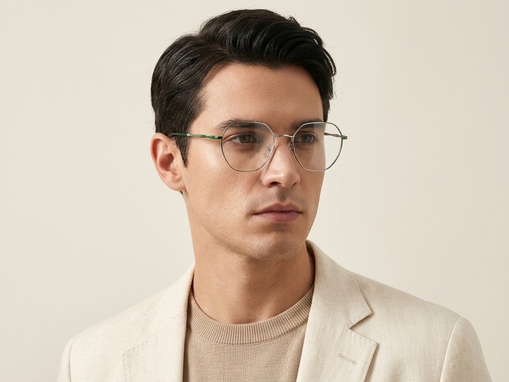 BS2012-3241_Green_Geometric_Metal_Glasses-tryon_male