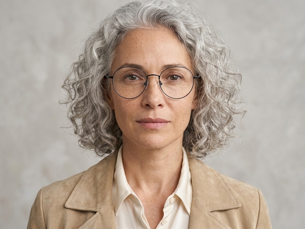 BS2012-3243_Black_Oval_Metal_Glasses-tryon_female