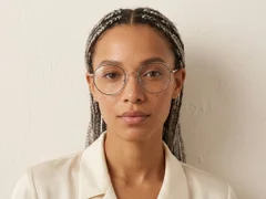 BS2012-3245_Black_Oval_Metal_Glasses-tryon_female