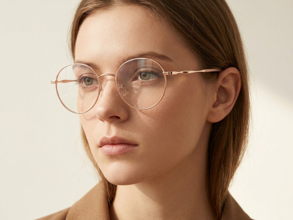 BS2012-3246_Pink_Oval_Metal_Glasses-tryon_female