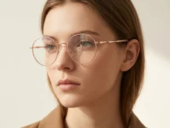 BS2012-3246_Pink_Oval_Metal_Glasses-tryon_female