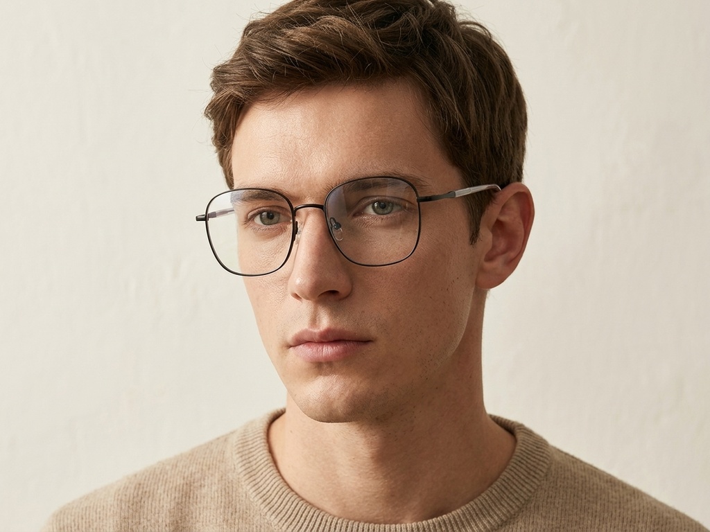 BS2012-3248_Black_Rectangular_Metal_Glasses-tryon_male