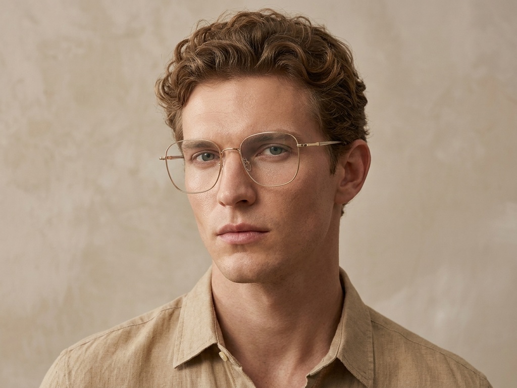 BS2012-3249_Golden_Rectangular_Metal_Glasses-tryon_male