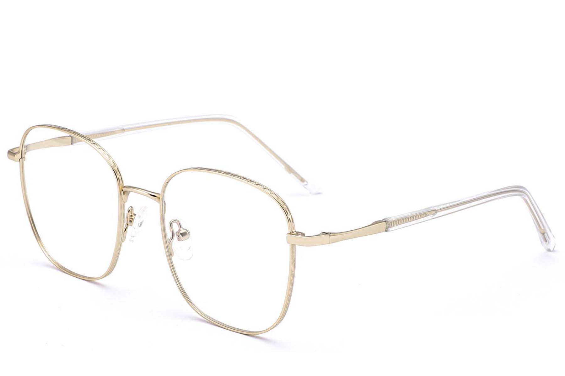BS2012-3249_Golden_Rectangular_Metal_Glasses_corner