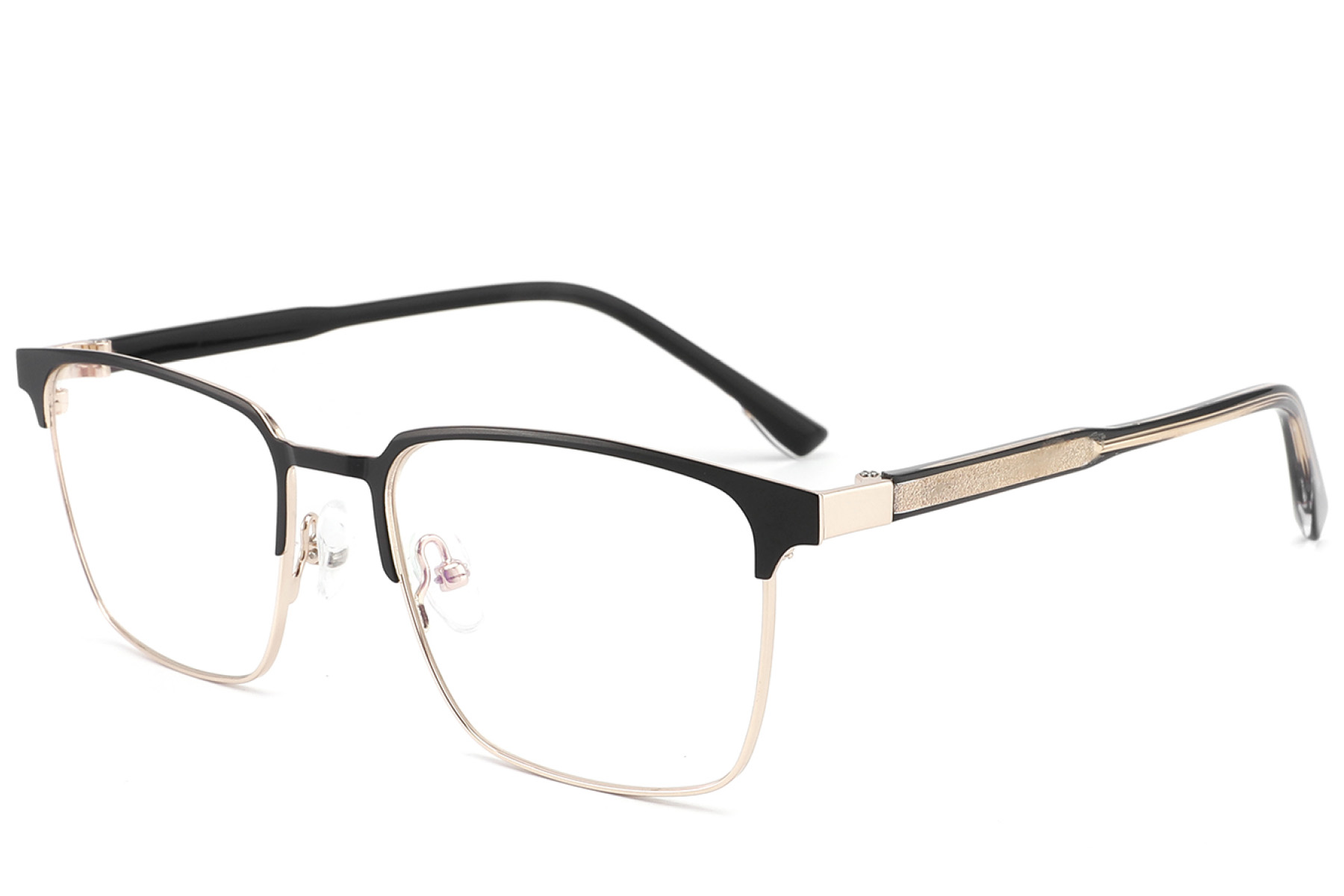 BS2012-3255_Golden_Rectangular_Metal_Glasses_corner