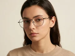 BS2012-3258_Black_Oval_Metal_Glasses-tryon_female