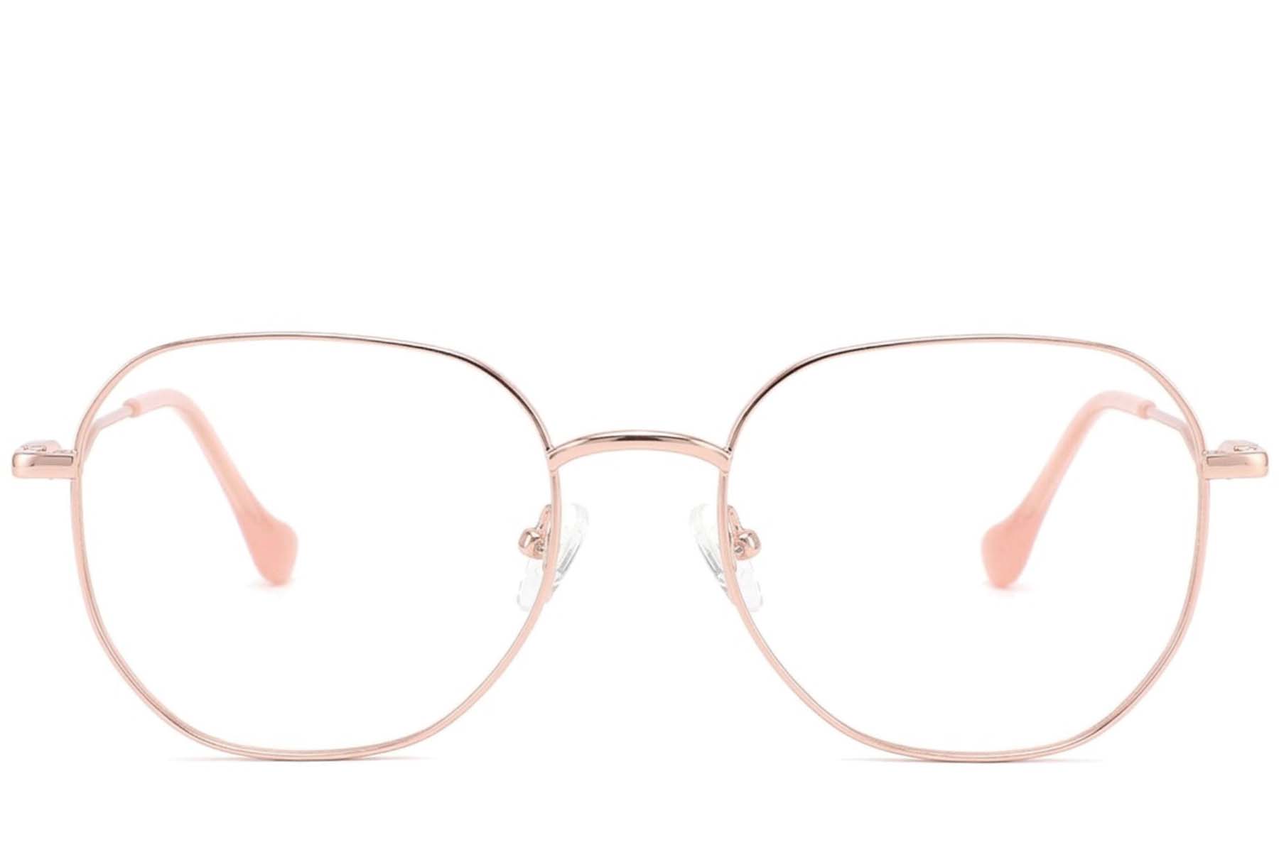 BS2012-3259_Pink_Oval_Metal_Glasses-front