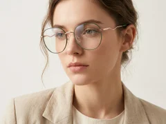 BS2012-3263_Green_Oval_Metal_Glasses-tryon_female
