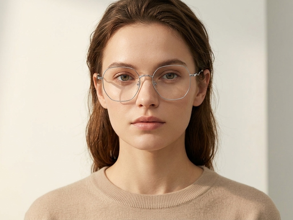 BS2012-3266_Silver_Geometric_Metal_Glasses-tryon_female