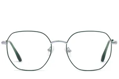 BS2012-3268_Green_Geometric_Metal_Glasses_front
