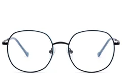 BS2012-3270_Blue_Geometric_Metal_Glasses-front
