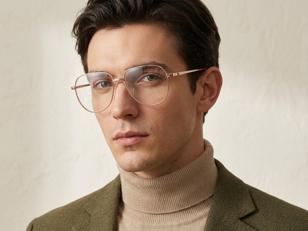 BS2012-3274_Pink_Oval_Metal_Glasses-tryon_male