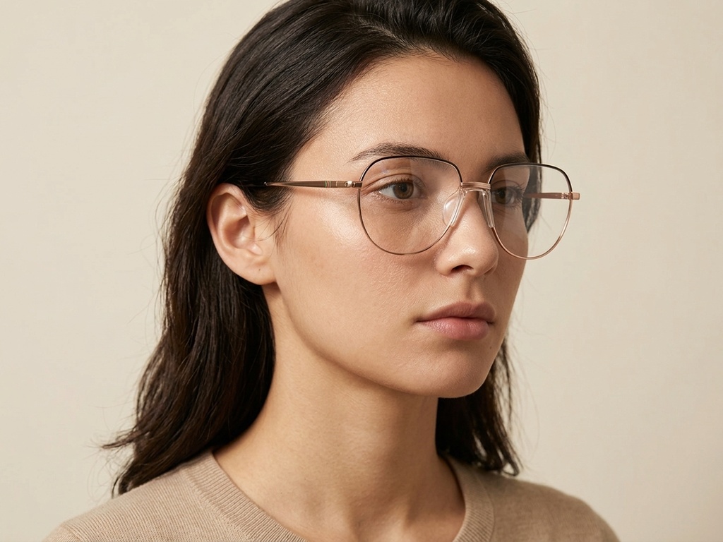 BS2012-3275_Black_Oval_Metal_Glasses-tryon_female