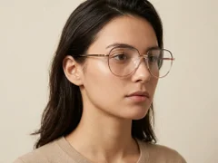 BS2012-3275_Black_Oval_Metal_Glasses-tryon_female