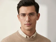 BS2012-3275_Black_Oval_Metal_Glasses-tryon_male