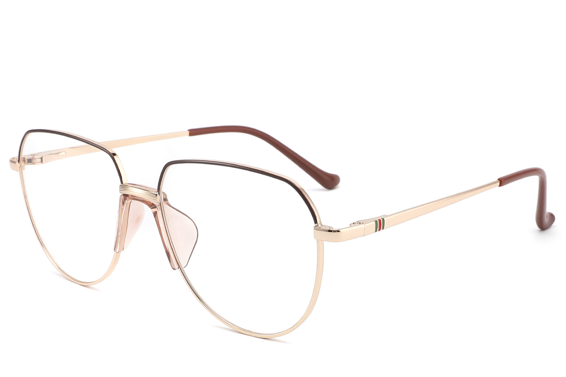 BS2012-3277_Golden_Oval_Metal_Glasses_corner