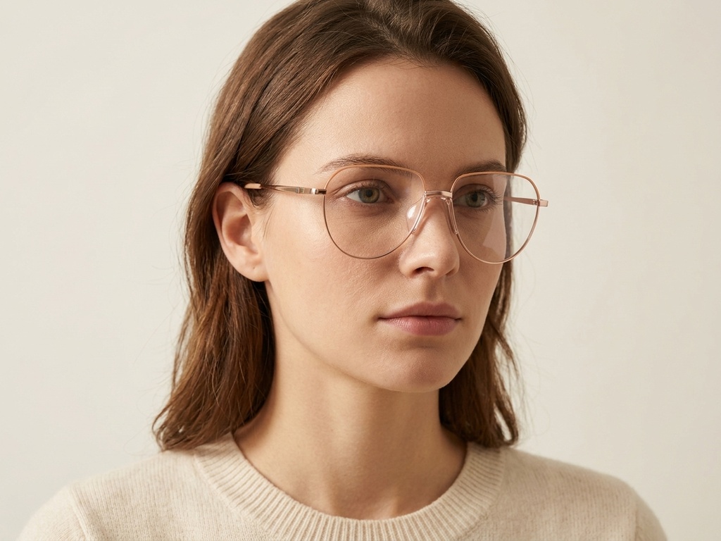 BS2012-3279_Pink_Oval_Metal_Glasses-tryon_female