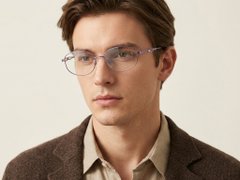 BS2012-3285_Purple_Rectangular_Metal_Glasses-tryon_male