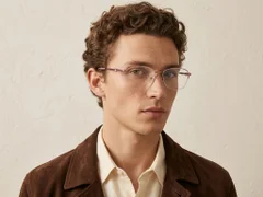 BS2012-3288_Pink_Semi-rimless_Metal_Glasses-tryon_male