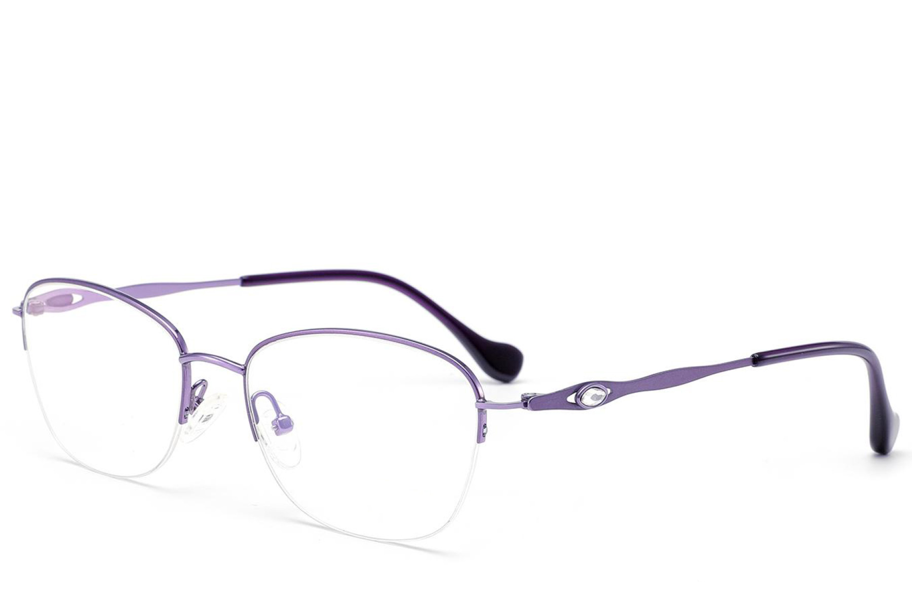 BS2012-3289_Purple_Semi-rimless_Metal_Glasses_corner