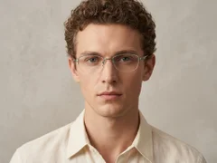 BS2012-3292_Grey_Semi-rimless_Metal_Glasses-tryon_male