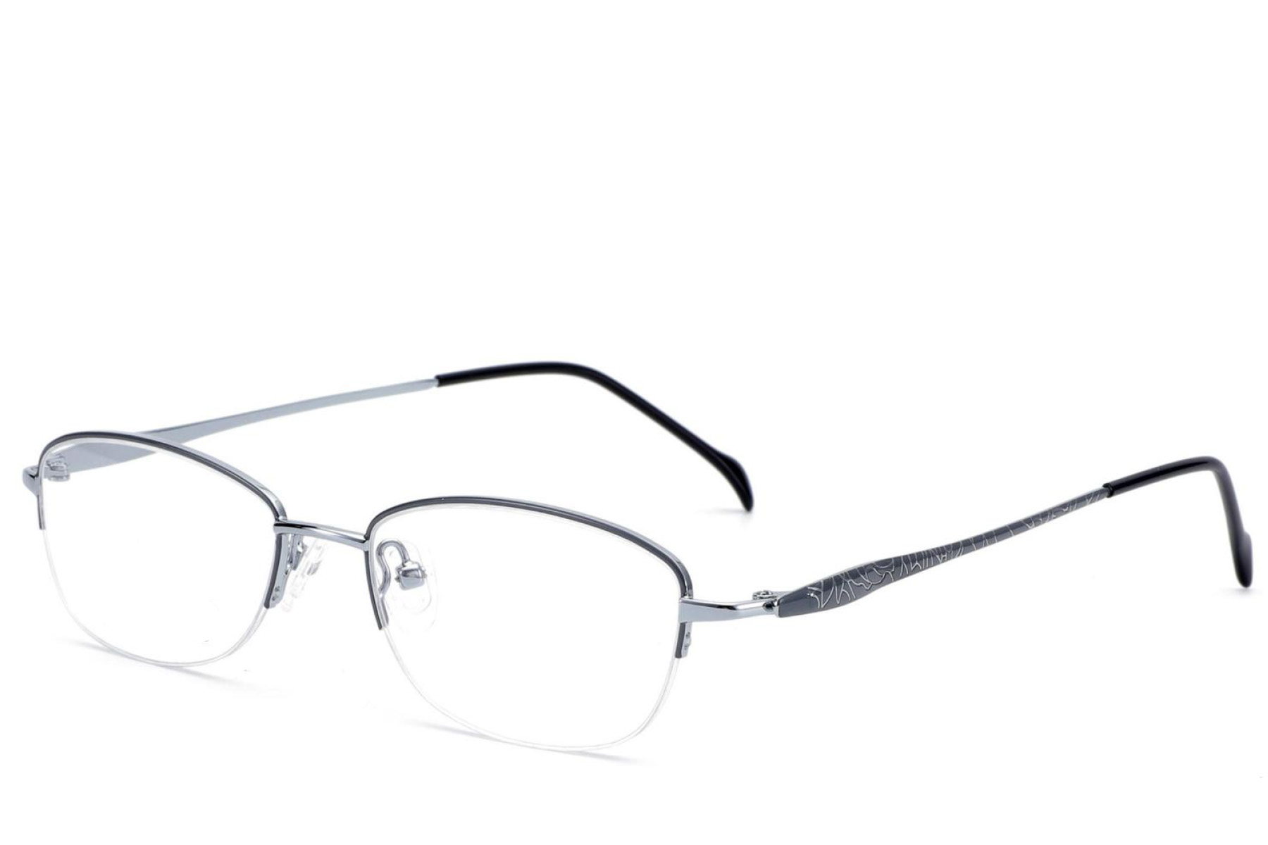 BS2012-3292_Grey_Semi-rimless_Metal_Glasses_corner